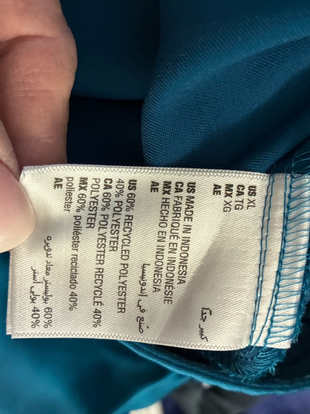 Beautiful Dark Teal Flowing Wide-Leg Satin Pants w/ Pockets - Picture 7 of 7